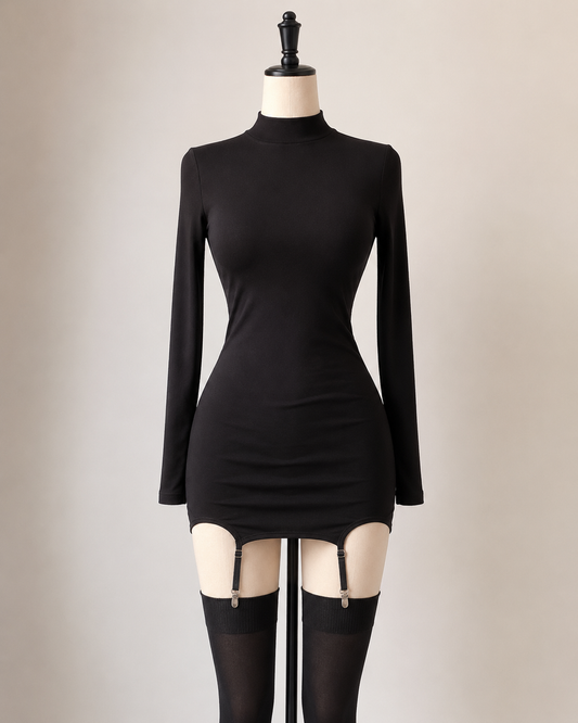 Noir Garter ミニワンピース