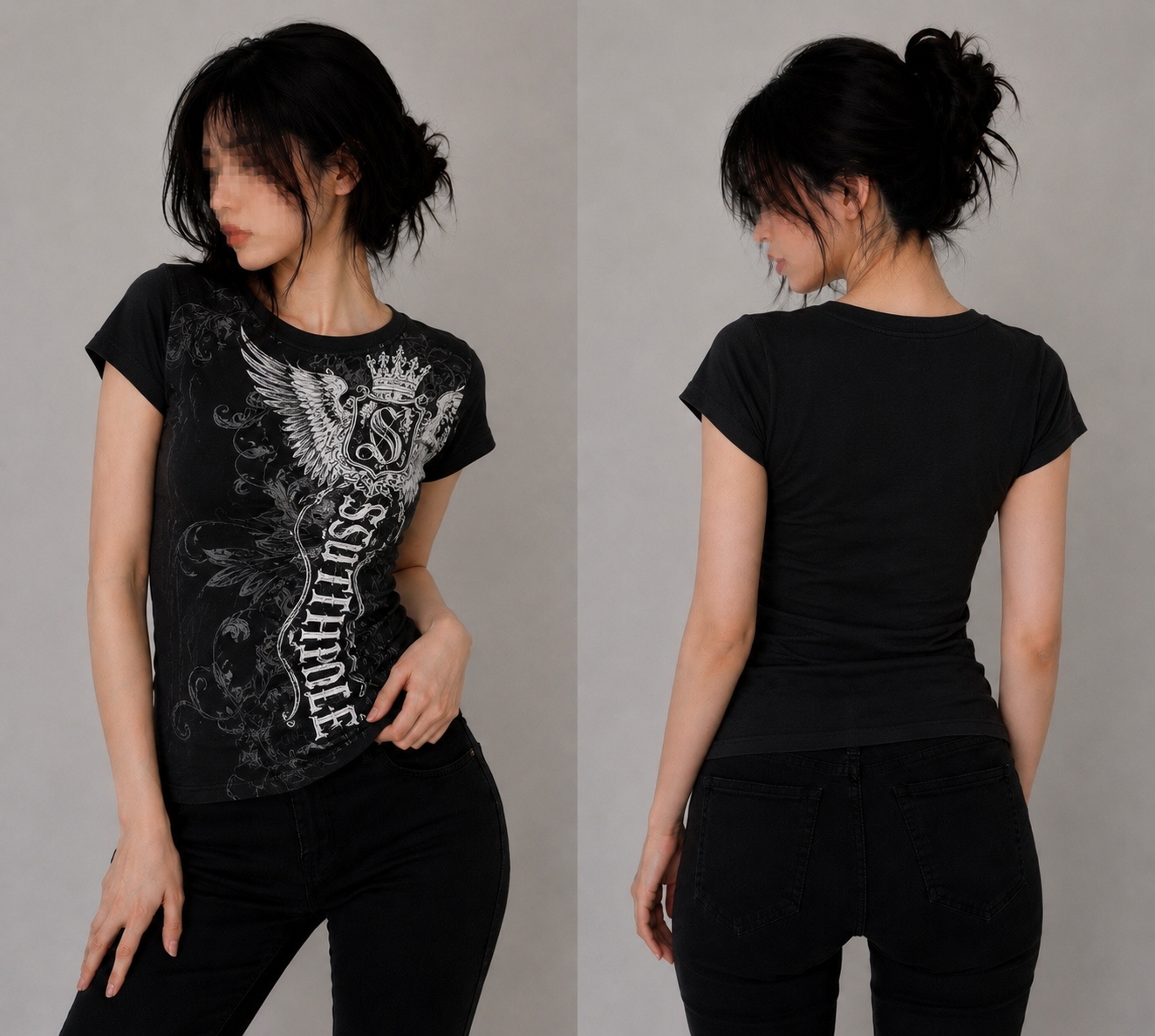 Y2K Gothic Style T-Shirt
