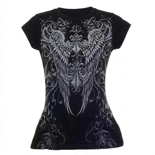 Fallen Wing ゴシックTシャツ