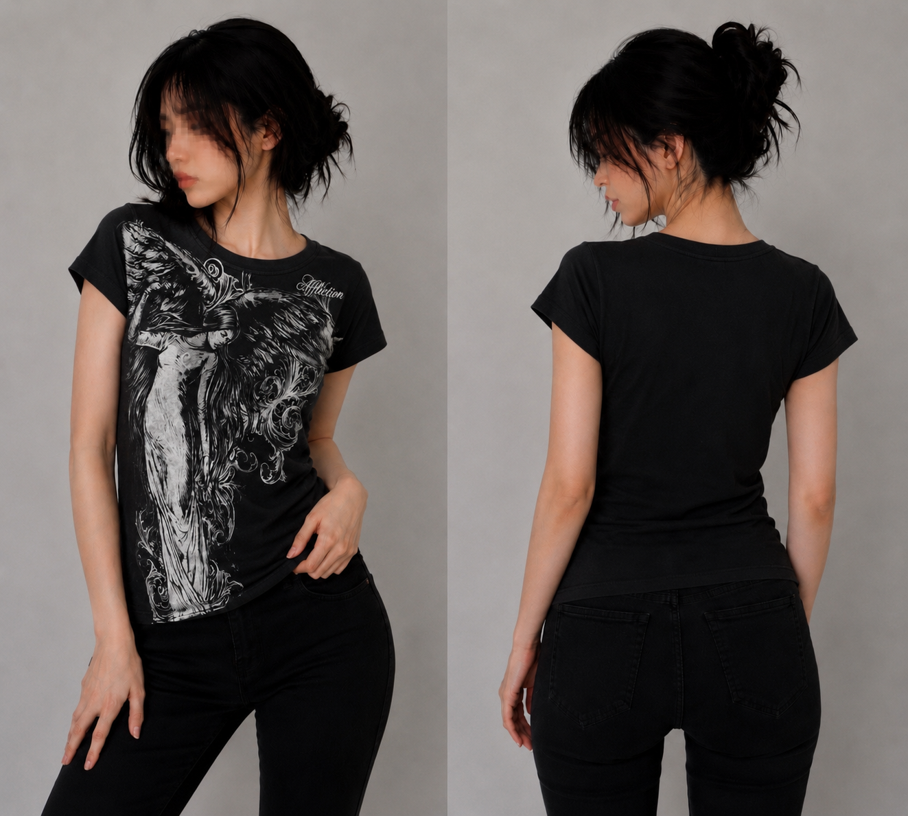 Y2K Gothic Style T-Shirt