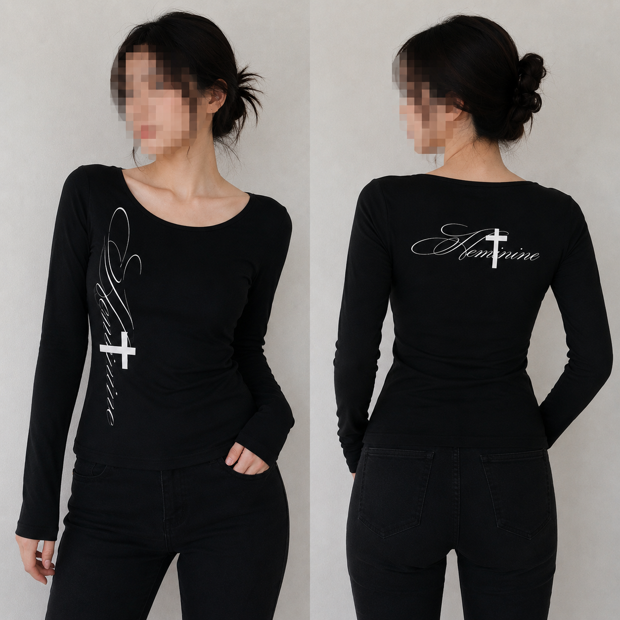 Emo Girls Crop Top