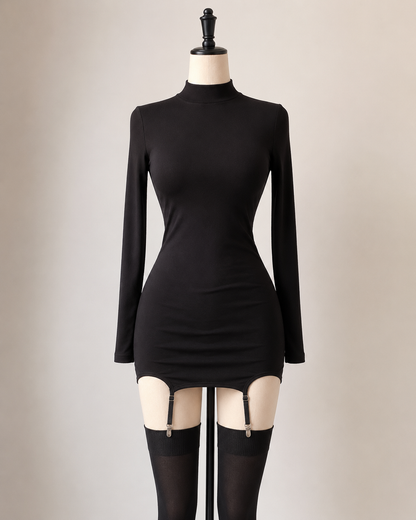 Noir Garter ミニワンピース