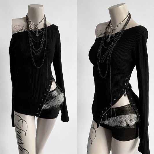 Obsidian Zip グランジニット