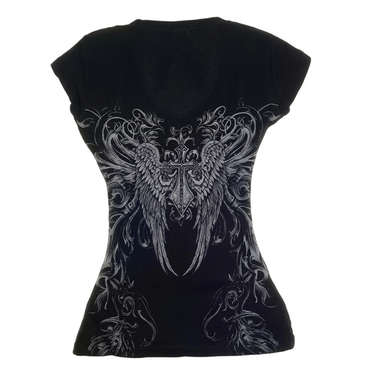Fallen Wing ゴシックTシャツ
