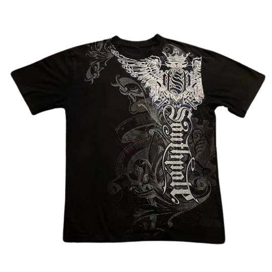 Y2KゴシックスタイルTシャツ